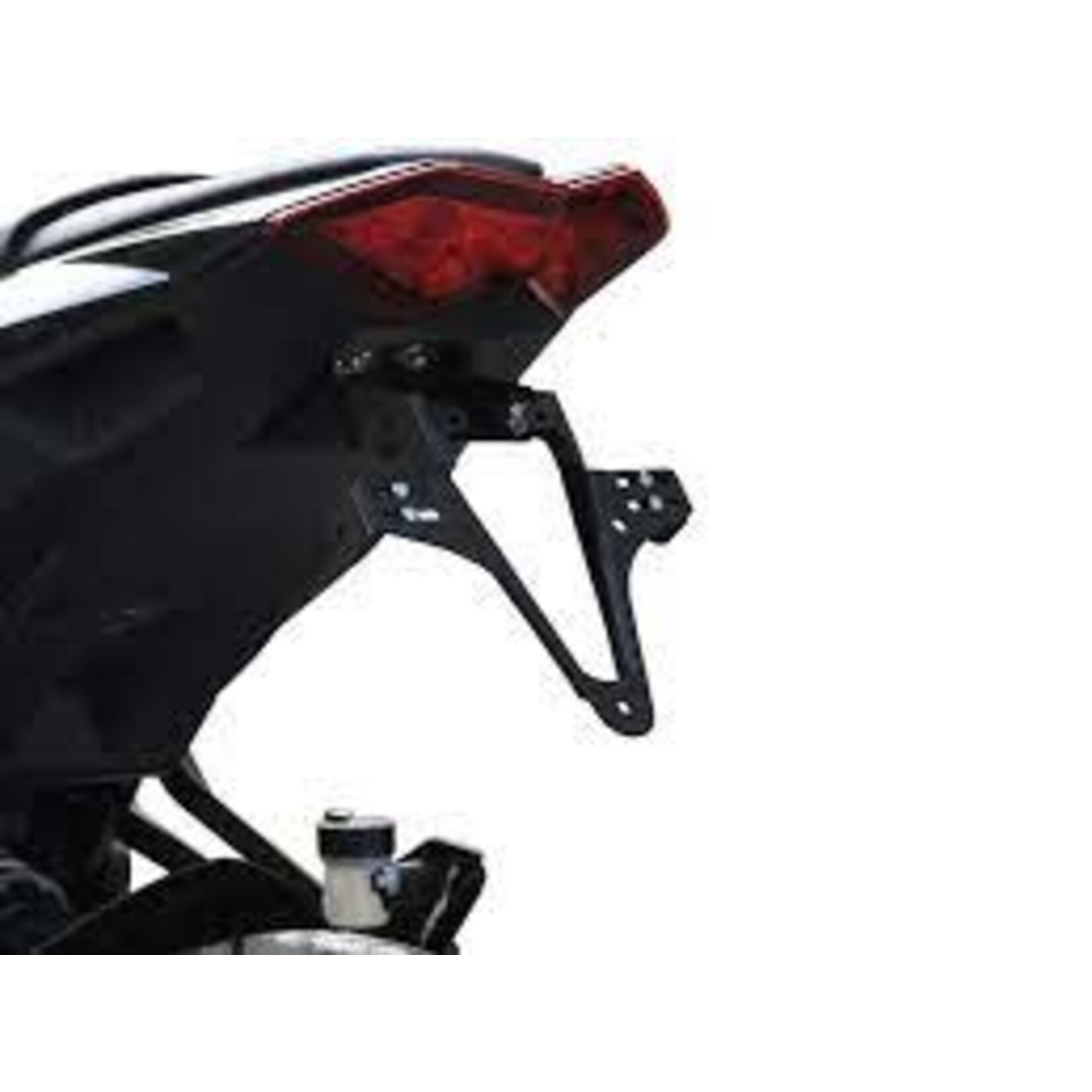 Highsider HIGHSIDER License plate holder KAWASAKI Z 1000 year of construction 10-/Z 1000 SX Tourer from year 11, Nova Bundle A schwarz
