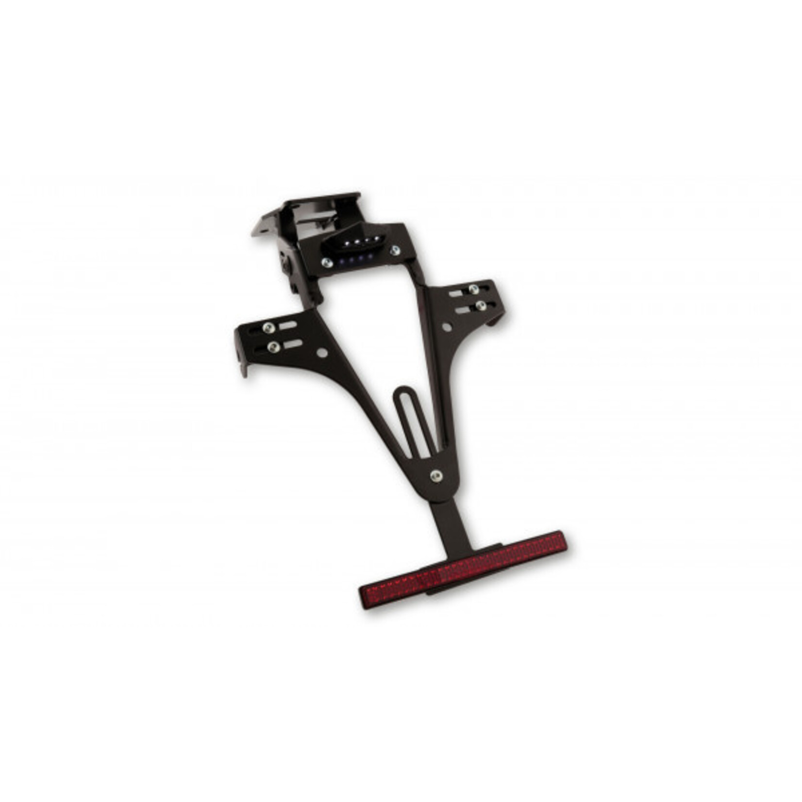 Highsider HIGHSIDER License plate holder KAWASAKI ZX10R year 06-07, Como Bundle B schwarz