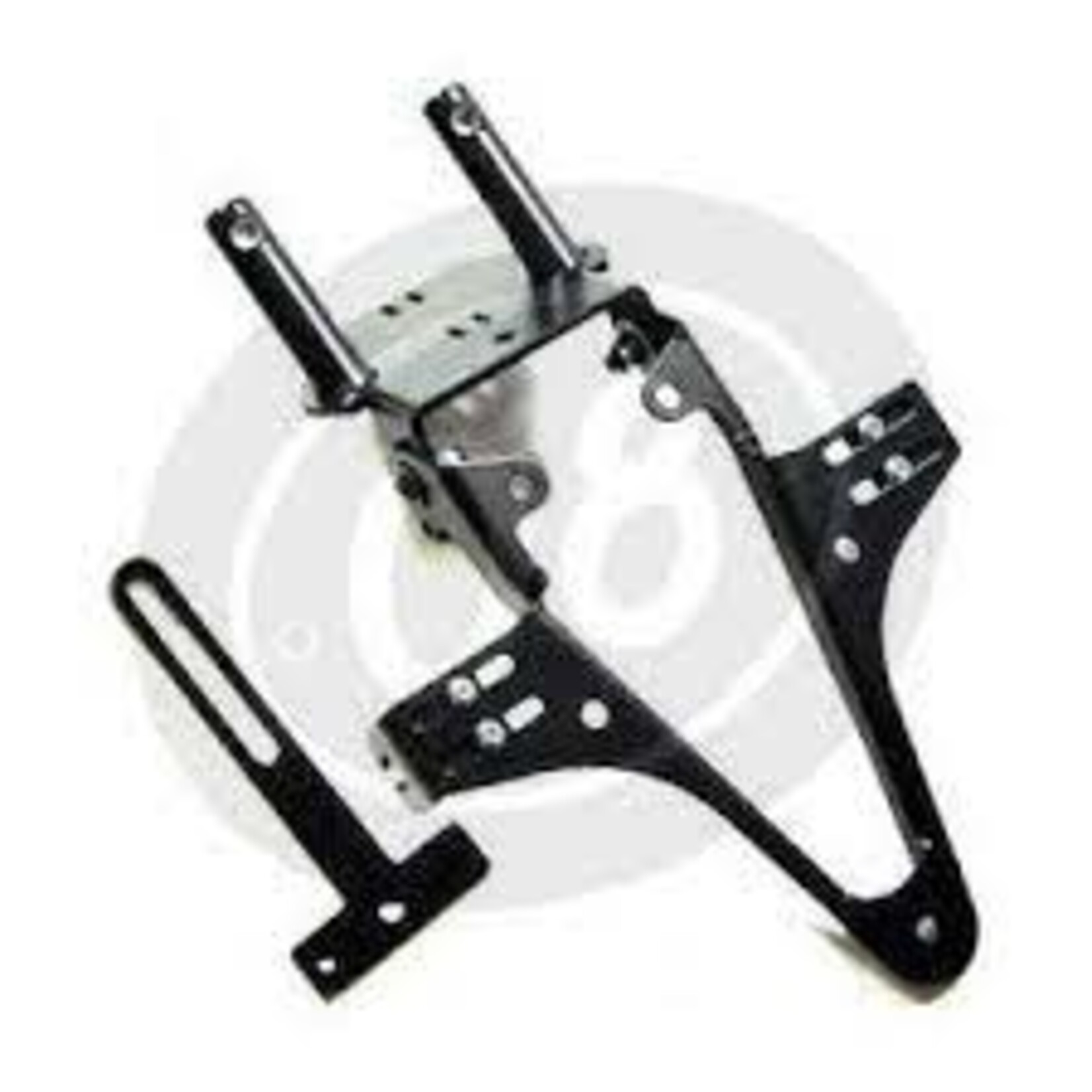 Highsider HIGHSIDER License plate holder KAWASAKI ZX10R year 11-15, Spark Bundle B schwarz