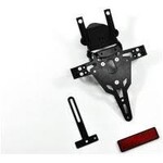 Highsider HIGHSIDER License plate holder KAWASAKI ZX10R year 11-15, Crumb Bundle A schwarz