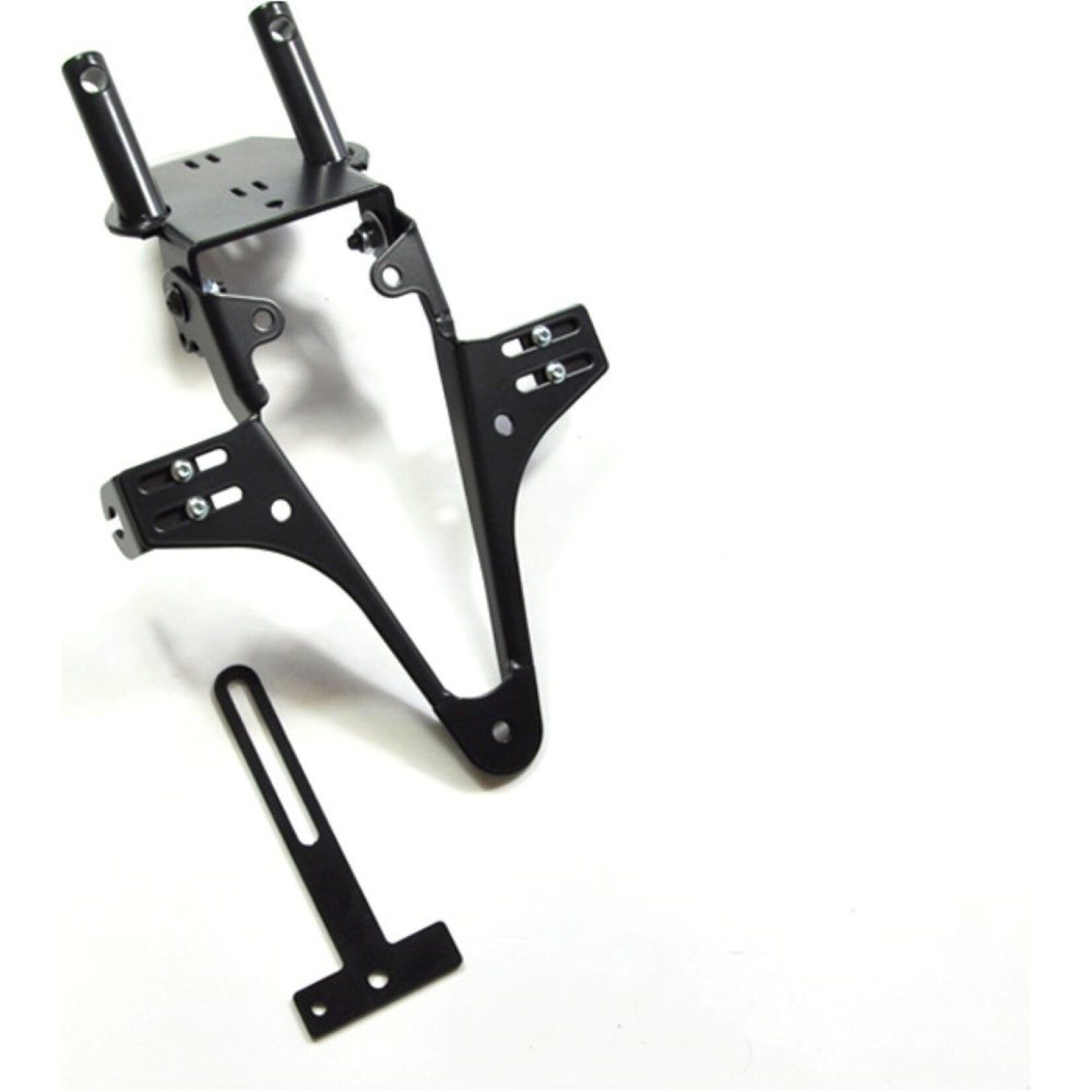Highsider HIGHSIDER License plate holder KAWASAKI ZX10R year 11-15, Crumb Bundle B schwarz