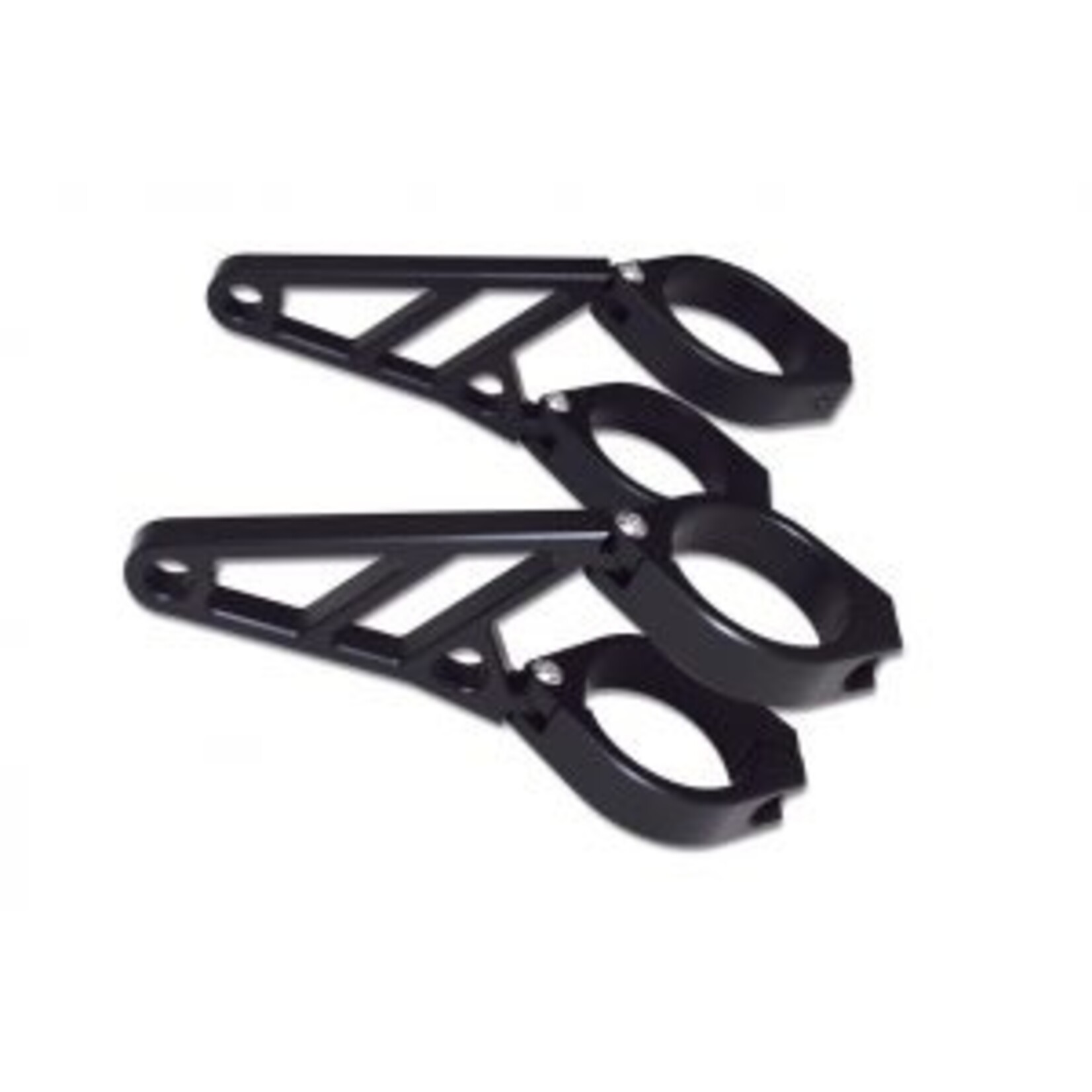 Highsider HIGHSIDER CNC lamp holder set for 35-37 mm schwarz