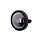 HIGHSIDER 7 inch LED main headlight FRAME-R1 type 4, black, bottom mounting schwarz
