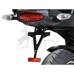 Highsider HIGHSIDER License plate holder Kawasaki Versys 1000 12-16 schwarz
