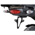 Highsider HIGHSIDER License plate holder KAWASAKI Versys 1000 12-16 / Grand Tourer, Crumb Bundle A schwarz