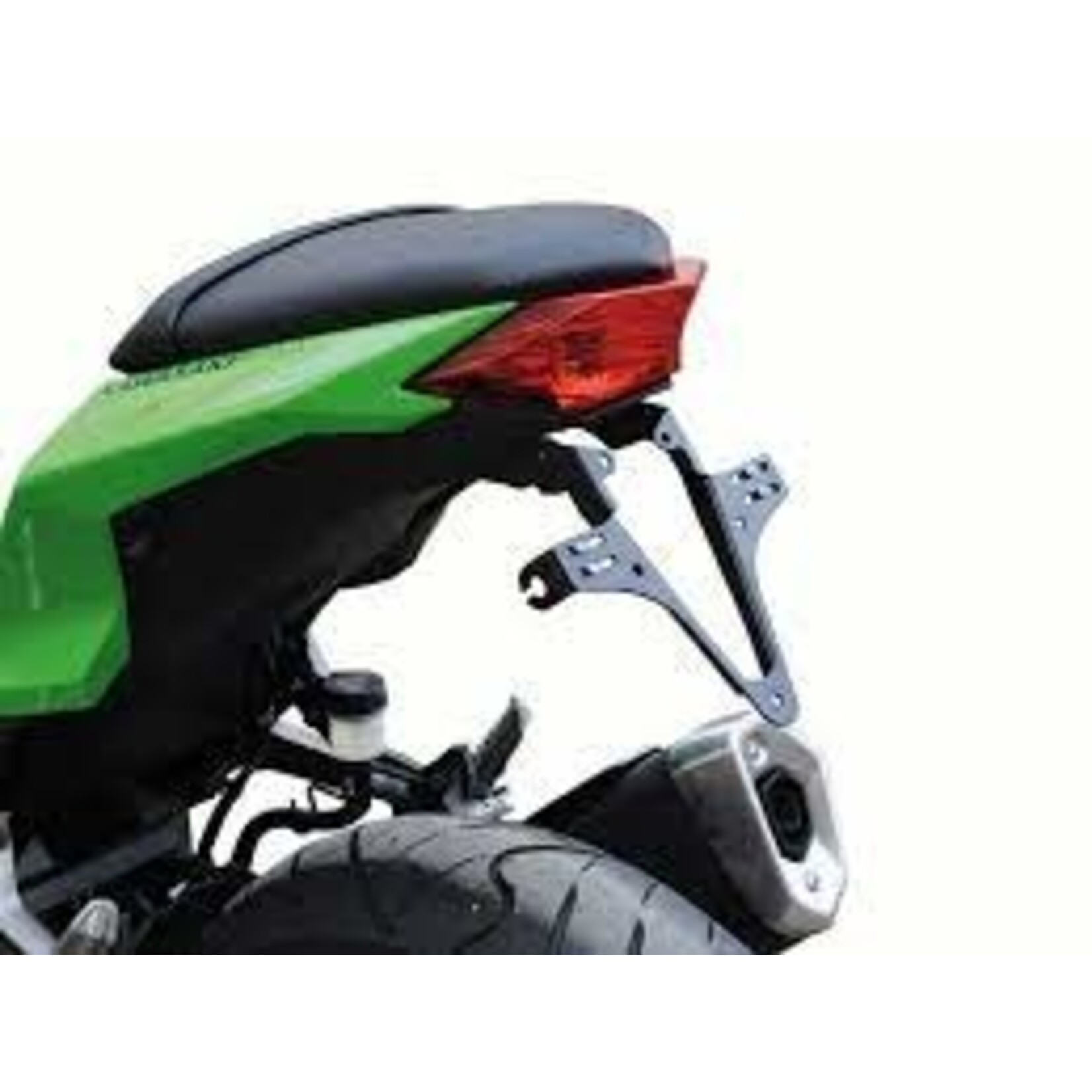Highsider HIGHSIDER License plate holder KAWASAKI Ninja 300 13-16, Nova Bundle B schwarz