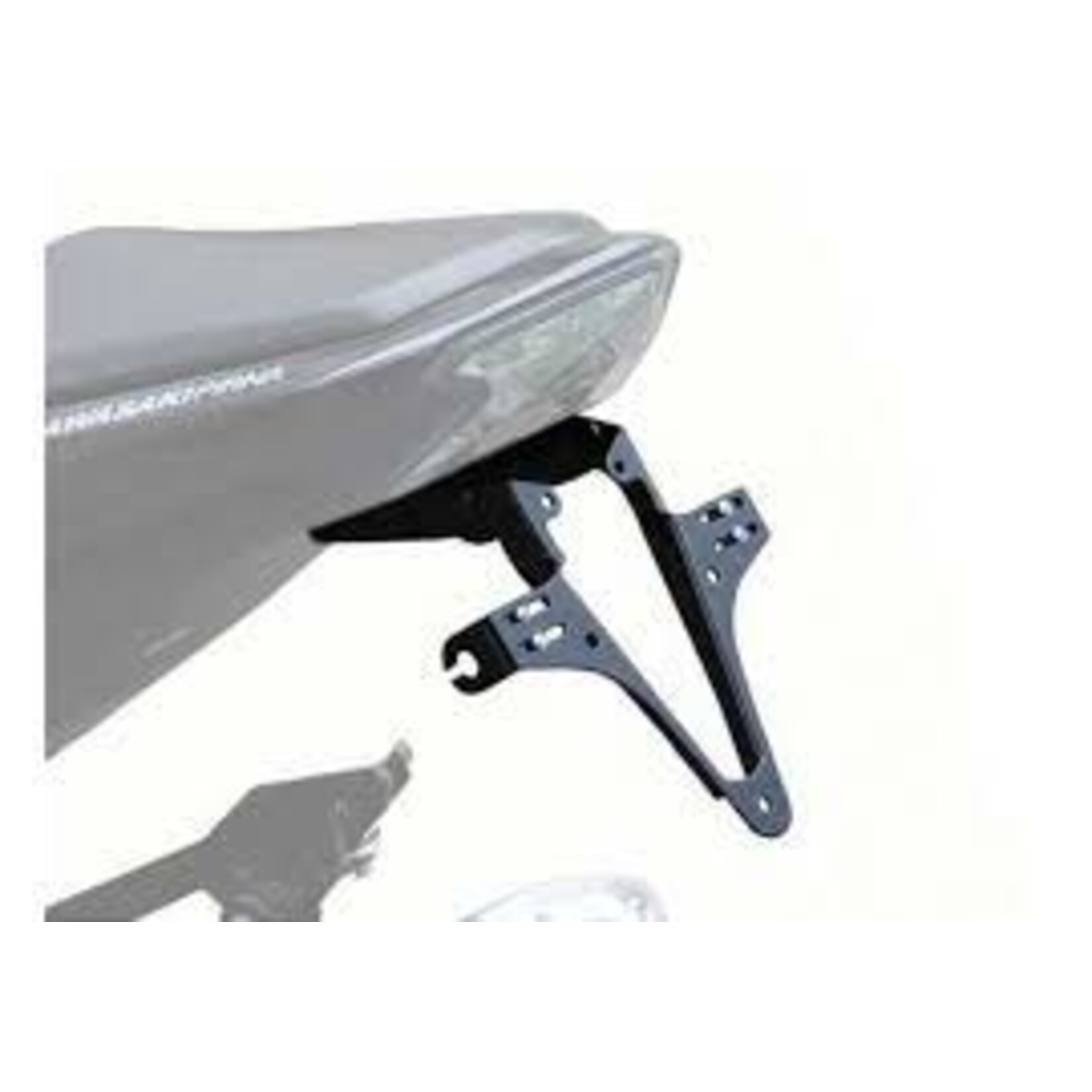 Highsider HIGHSIDER License plate holder KAWASAKI Z 800 /e version, from year 13 up, QUADRO bundle schwarz