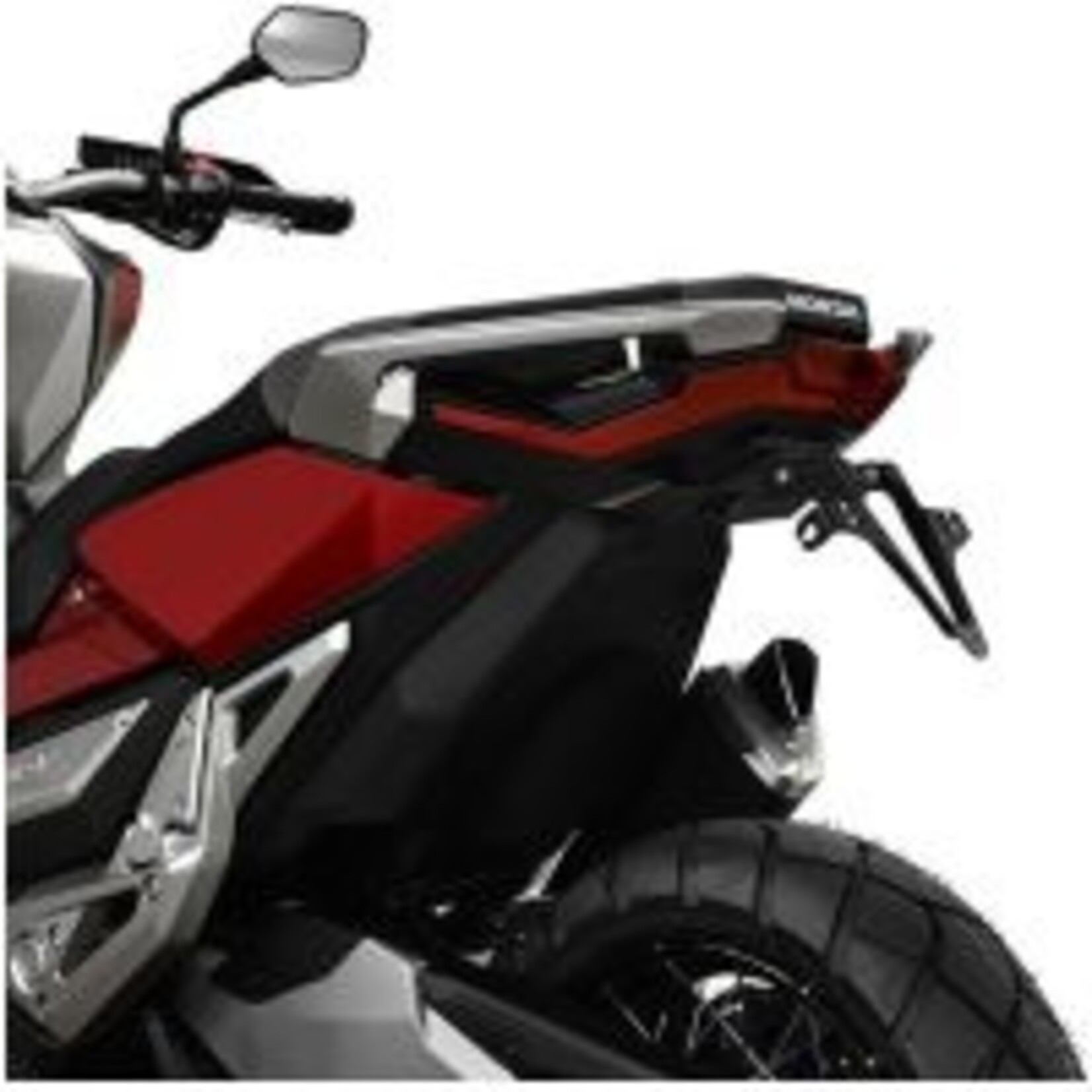 Highsider HIGHSIDER License plate holder KAWASAKI Z 800 /e version, from year 13, Como Bundle B schwarz