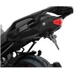 Highsider HIGHSIDER License plate holder KAWASAKI Z 800 /e version, from year 13 up, Crumb Bundle A schwarz