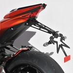 Highsider HIGHSIDER License plate holder KAWASAKI Z1000 year 14-18, Stix Bundle A schwarz
