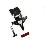 Highsider HIGHSIDER License plate holder BMW R 1200 S from year 06, Nova Bundle schwarz