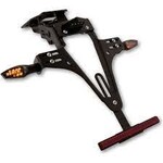 Highsider HIGHSIDER License plate holder KAWASAKI Z1000 year 14-18, Spark Bundle B schwarz