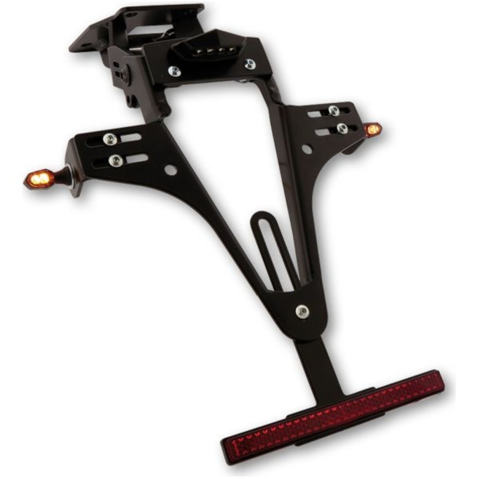 Highsider HIGHSIDER License plate holder KAWASAKI Z 900 from year 17 up, Crumb Bundle B schwarz