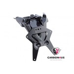 Highsider HIGHSIDER License plate holder DUCATI Monster 696, Nova Bundle schwarz