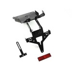 Highsider HIGHSIDER License plate holder DUCATI Monster 796, 10-14, 1100/EVO, 09-13, QUADRO Bundle schwarz