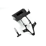 Highsider HIGHSIDER License plate holder DUCATI Monster 796, 10-14, 1100/EVO, 09-13, Crumb Bundle schwarz