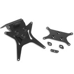 Highsider HIGHSIDER License plate holder DUCATI Streetfighter 848 / 1098, QUADRO Bundle schwarz
