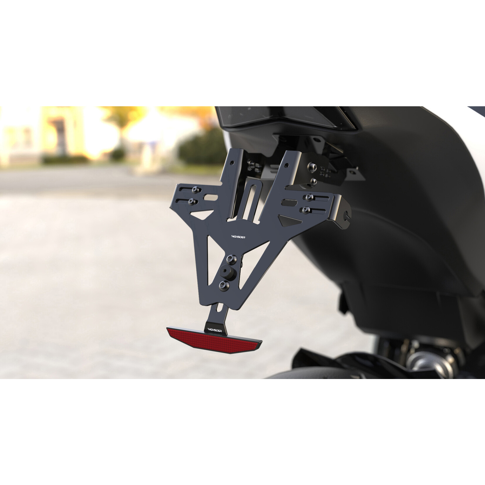 Highsider HIGHSIDER AKRON-RS for KTM 690 SMC, without license plate light schwarz