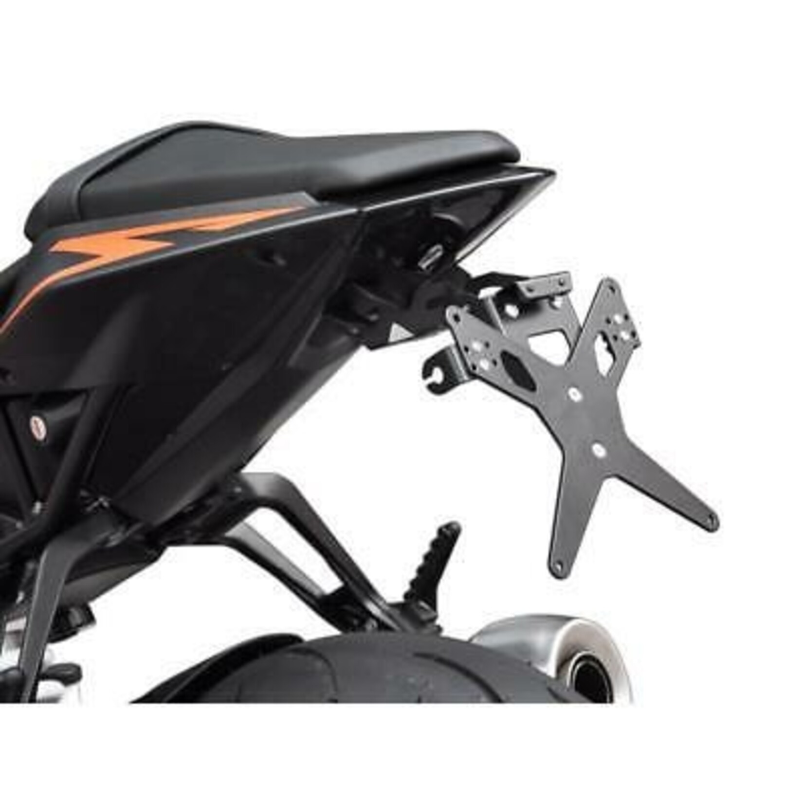 Highsider HIGHSIDER License plate holder KTM 1290 Super Duke R 14-19, Spark Bundle schwarz
