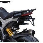 Highsider HIGHSIDER License plate holder DUCATI Hypermotard/Hyperstrada from 2013, Nova Bundle schwarz