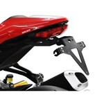 Highsider HIGHSIDER License plate holder DUCATI Monster 1200 R, year 16-19, Stix Bundle schwarz