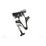 Highsider HIGHSIDER License plate holder Kawasaki Versys 650 06-09 schwarz