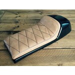 Cafe Racer Sitzbank  Vintage braun Typ 23