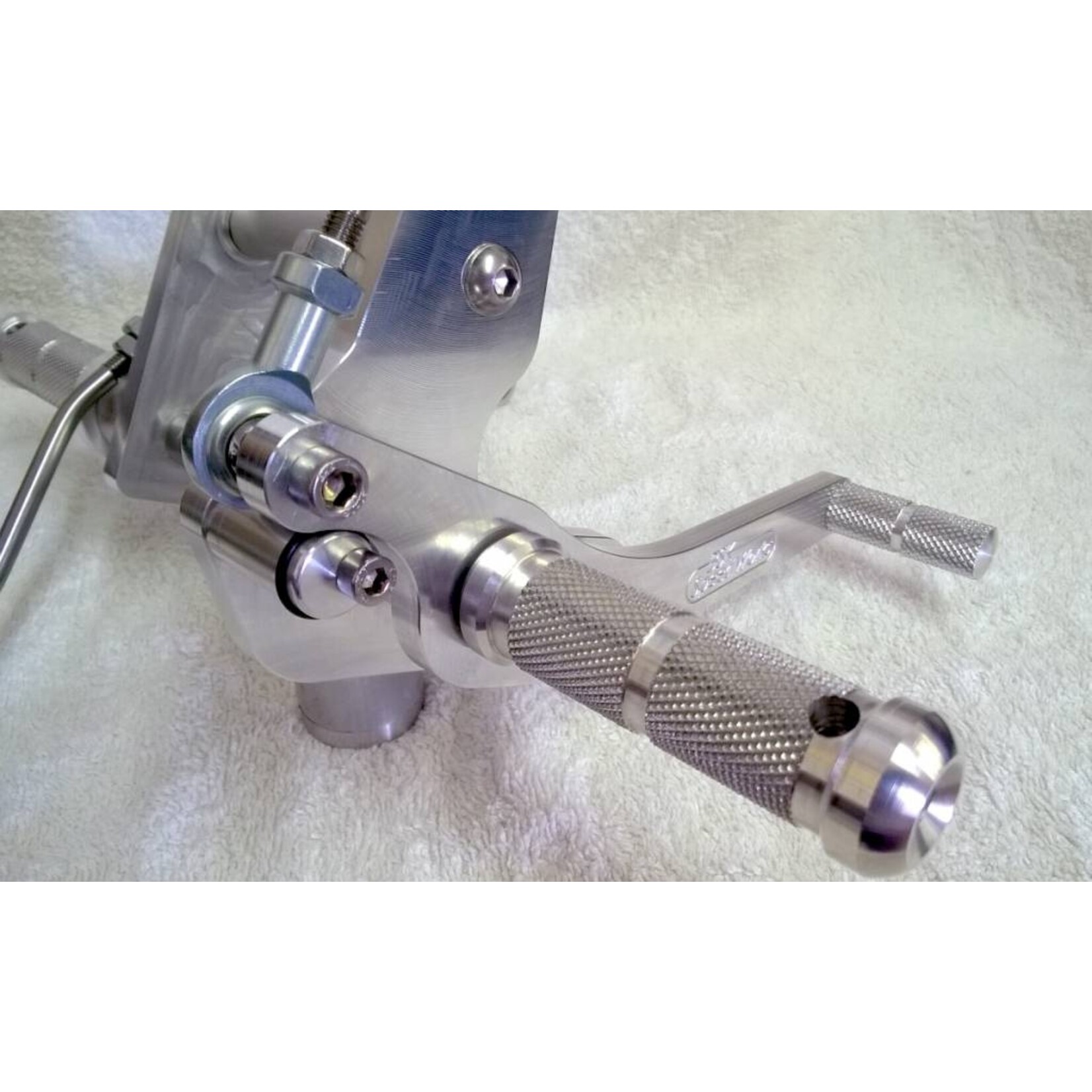 BSK Speedworks CNC-Fussrastenanlage BMW K75S - K100 ohne ABS