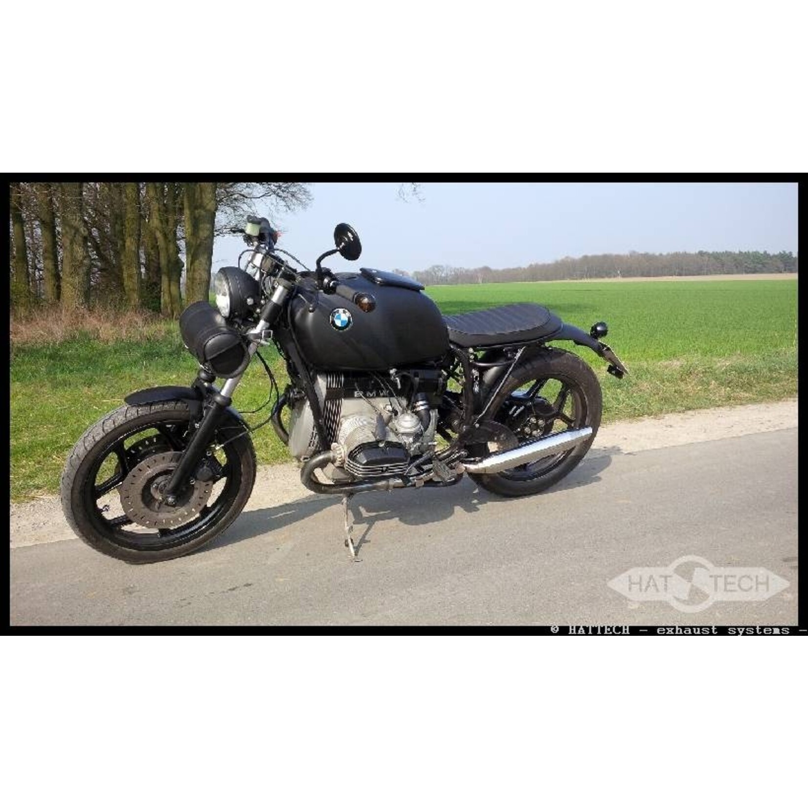 Hattech SchalldÃ¤mpfersatz Cannonball BMW R 65, R 80, R 80RT, R 100 RS, RT Monolever Modelle ab `85