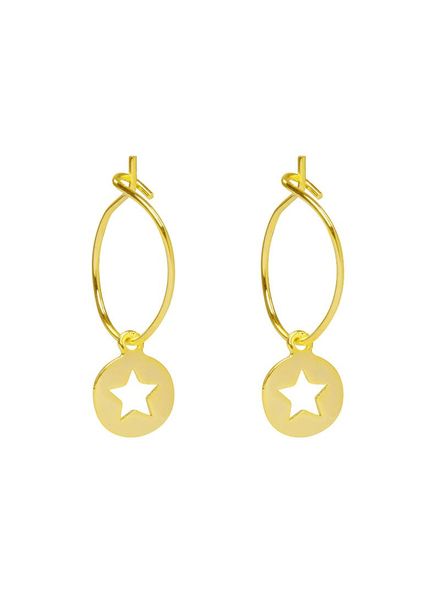 Twinkle Star Earrings - Gold
