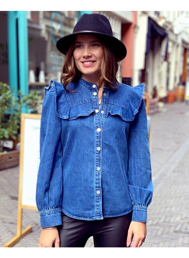 Nina Blouse - Denim