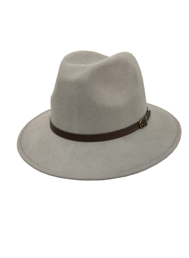 Olivia Hat - Light Grey