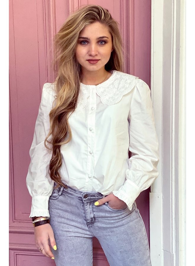 Cute Blouse - White