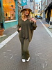 Isabel Comfy Suit - Army green PRE-ORDER