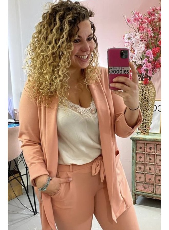 Fleur Blazer - Light Pink