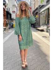 Malaga Dress - Applegreen