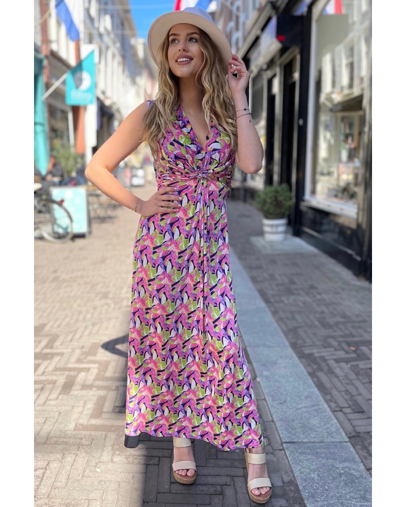 Maxi Knotted - Flowerpower Pink