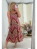 Musthave Zigzag Dress -  Pink