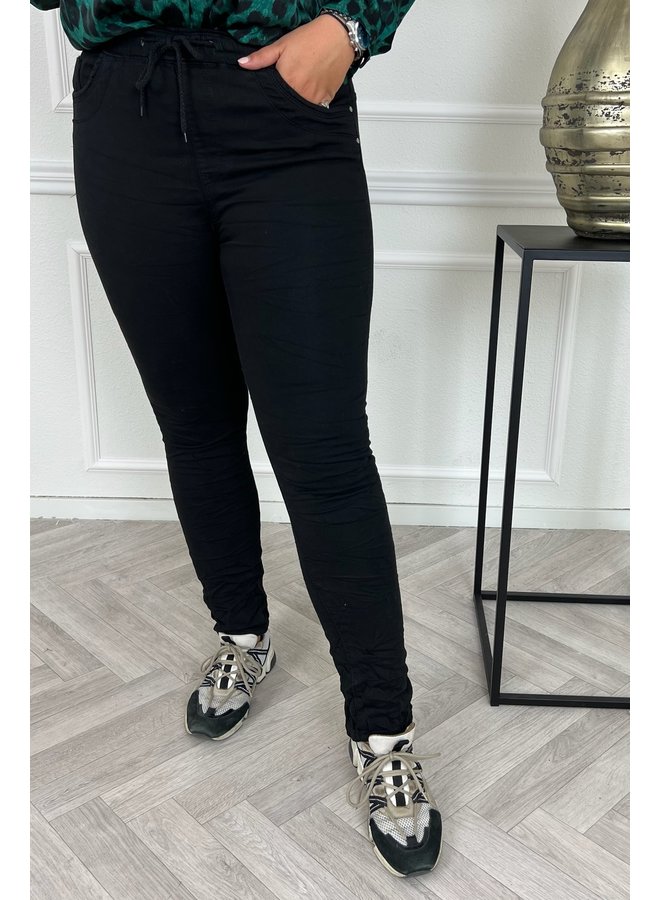 Jogging Skinny Jeans - Black