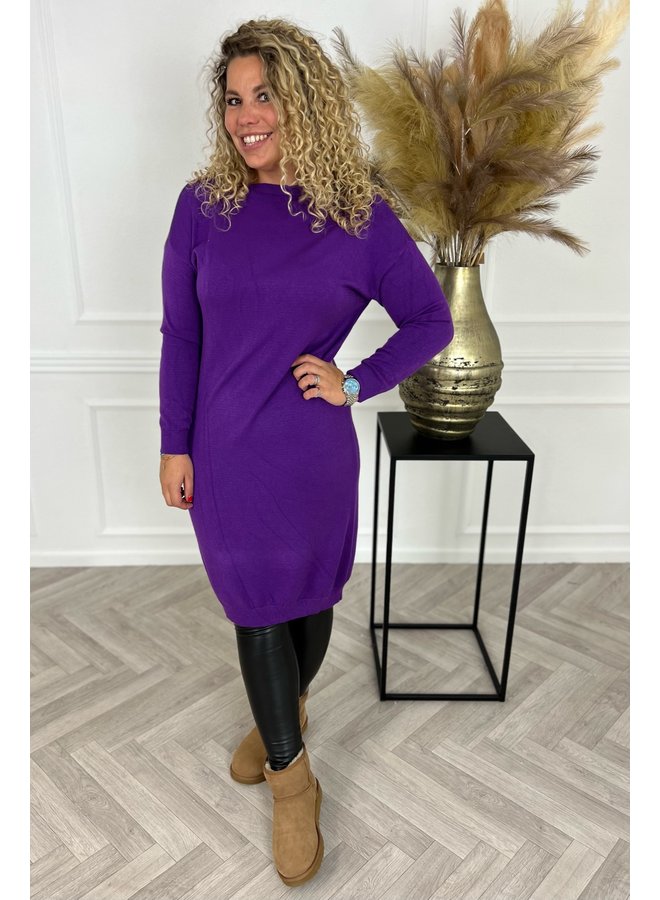 Favorite Sweater Dress - Purple