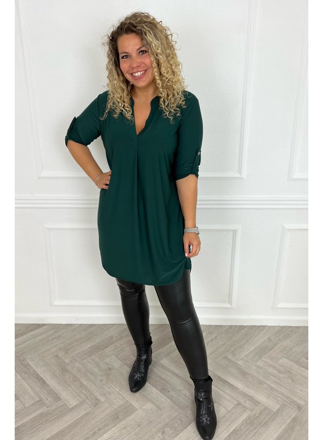 Perfect Basic Tunic - Bottle Green PRE-ORDER