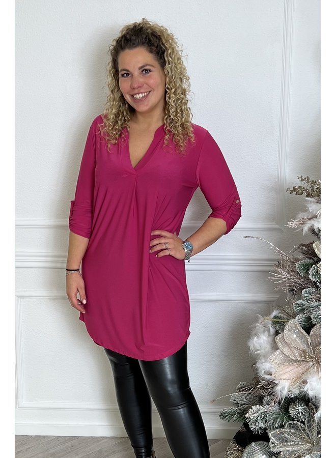 Perfect Basic Tunic - Fuchsia