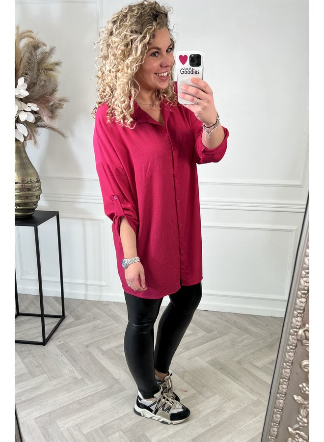 Musthave Blouse Tunic - Fuchsia