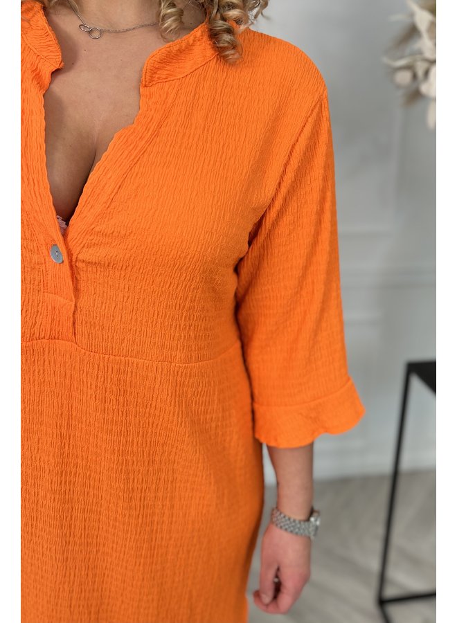 Curvy Bali Dress - Orange