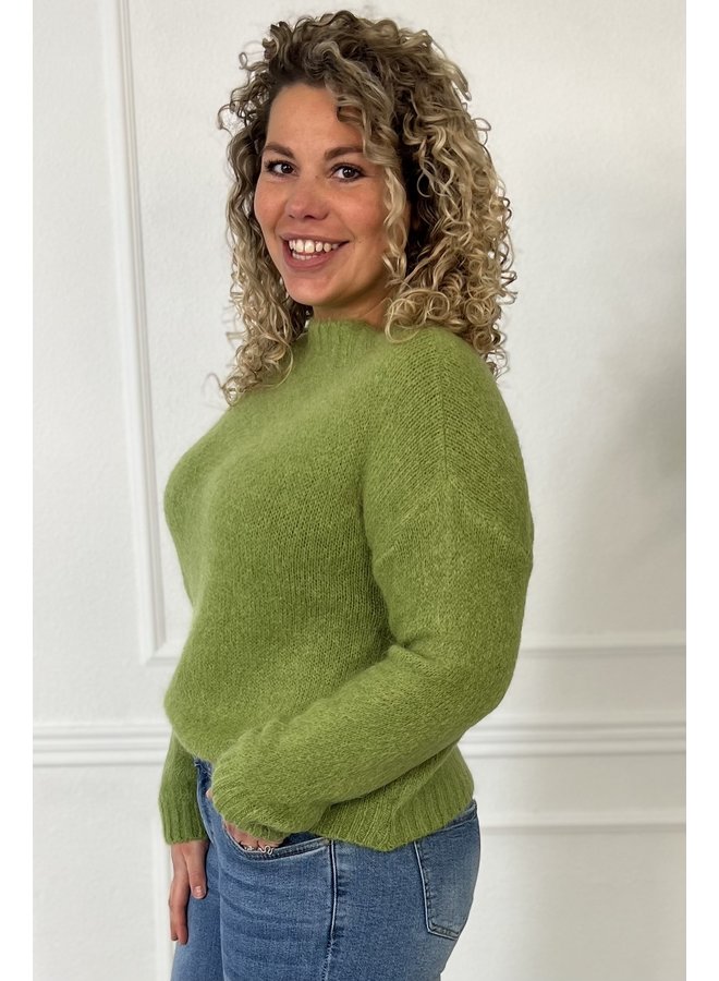 Musthave Knitted Sweater - Light Green