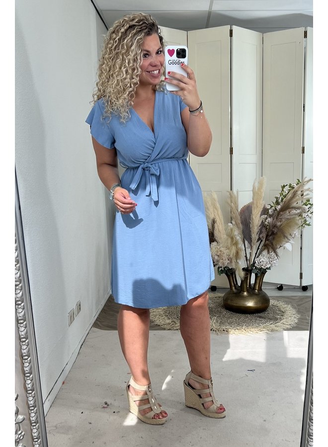 Bonaire Short Dress - Light Blue