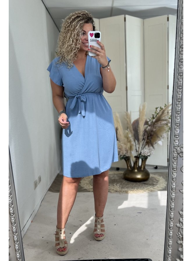 Bonaire Short Dress - Light Blue