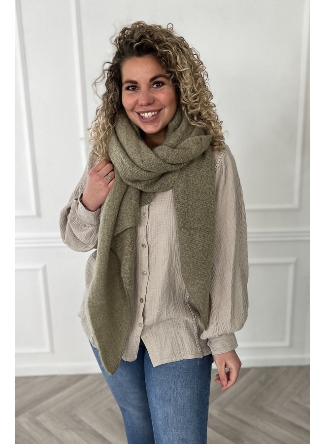 Cozy Scarf - Armygreen