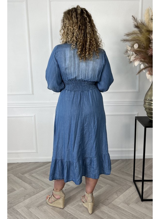 Jeans Taille Dress - Dark Blue