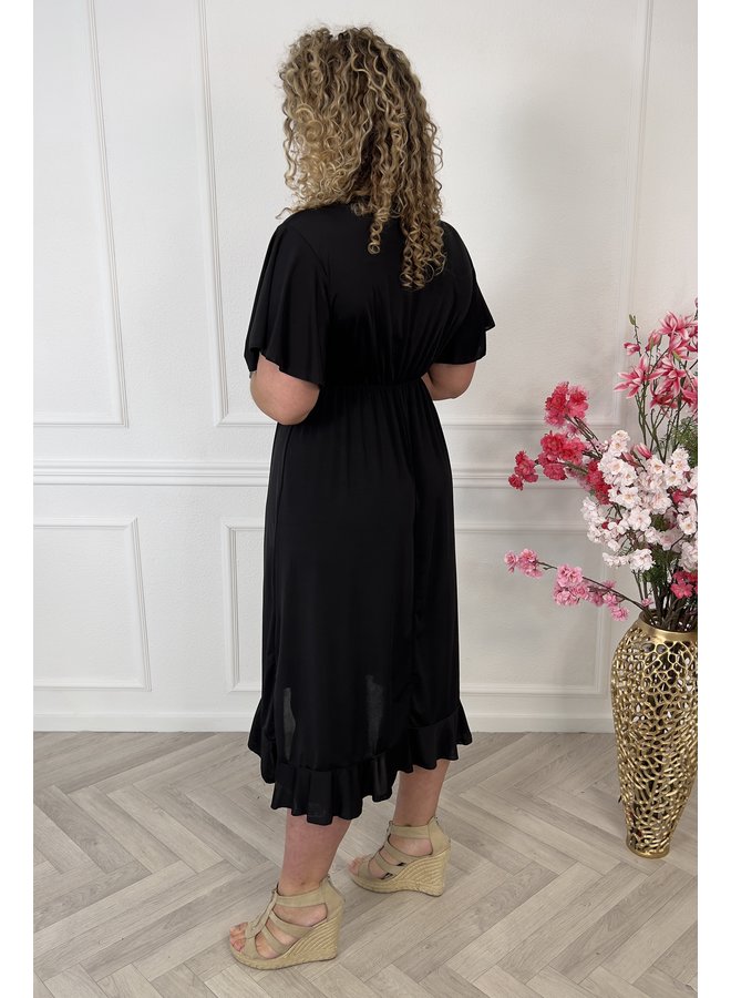 Curvy Spanish Dress - Black